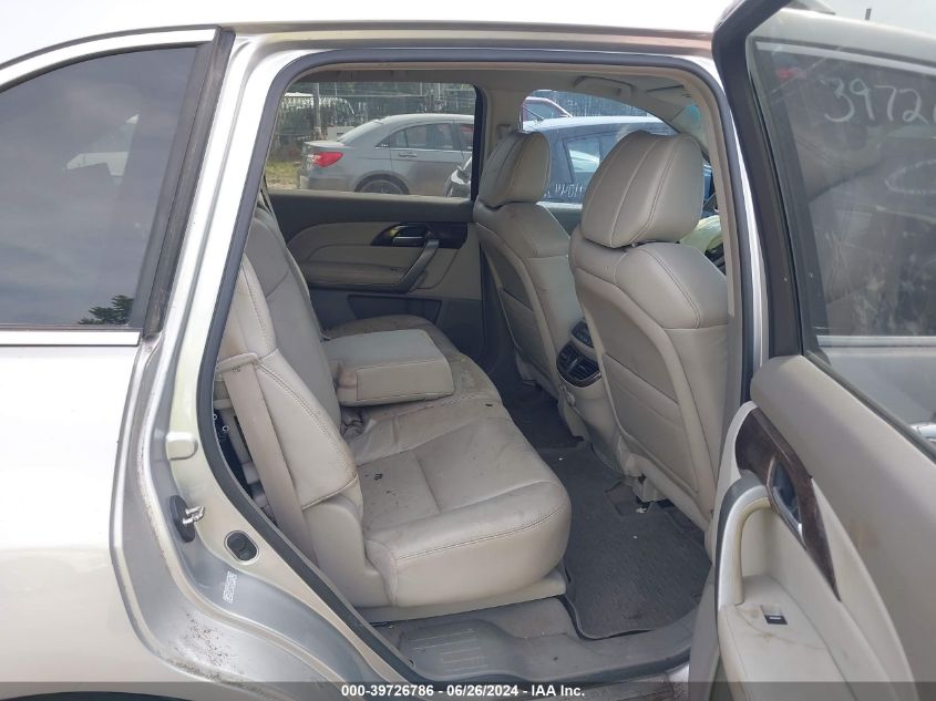 2011 Acura Mdx Tech Pkg VIN: 2HNYD2H68BH550776 Lot: 39726786