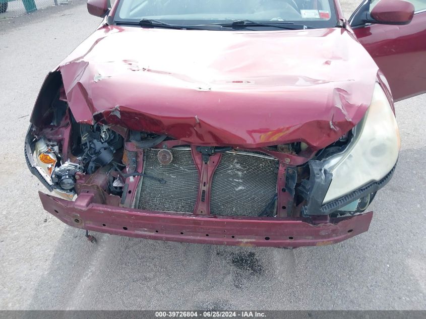 2011 Subaru Legacy 2.5I Premium VIN: 4S3BMAG6XB1246533 Lot: 39726804