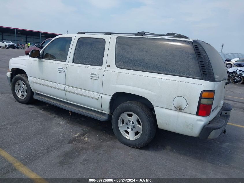 2005 Chevrolet Suburban 1500 Lt VIN: 1GNEC16Z95J138587 Lot: 39726806