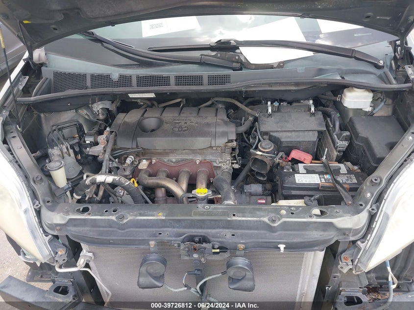 2011 Toyota Sienna VIN: 5TDKA3DC6BS004825 Lot: 39726812