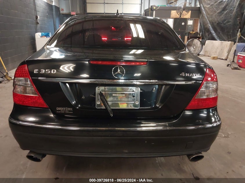 2008 Mercedes-Benz E 350 4Matic VIN: WDBUF87X28B291939 Lot: 39726818
