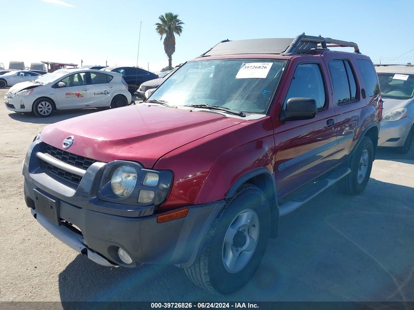 2002 Nissan Xterra Xe S/C VIN: 5N1MD28Y22C522380 Lot: 39726826