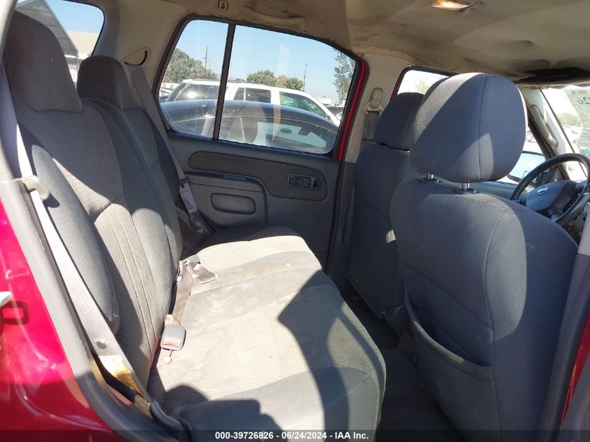 2002 Nissan Xterra Xe S/C VIN: 5N1MD28Y22C522380 Lot: 39726826