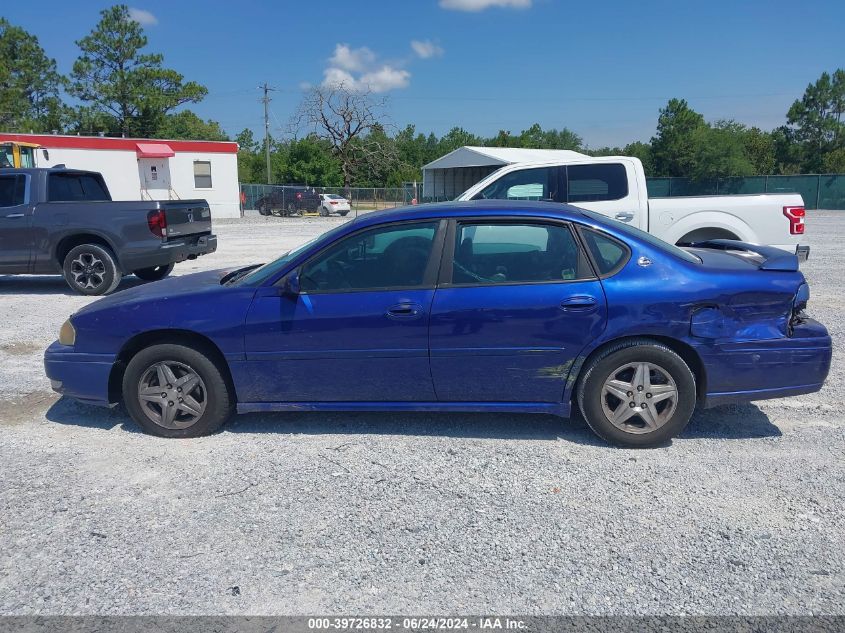 2005 Chevrolet Impala Ls VIN: 2G1WH55KX59193807 Lot: 39726832