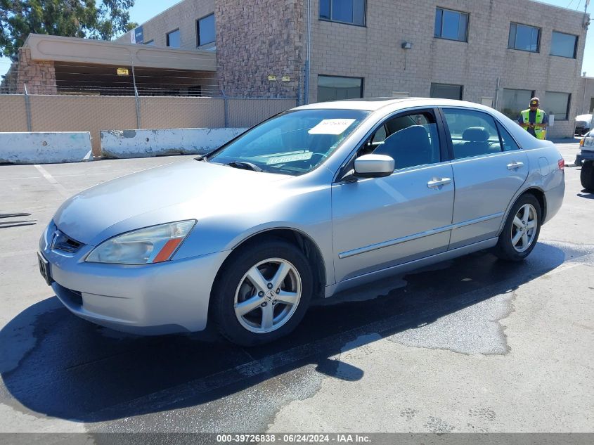 JHMCM56623C072202 2003 Honda Accord 2.4 Ex