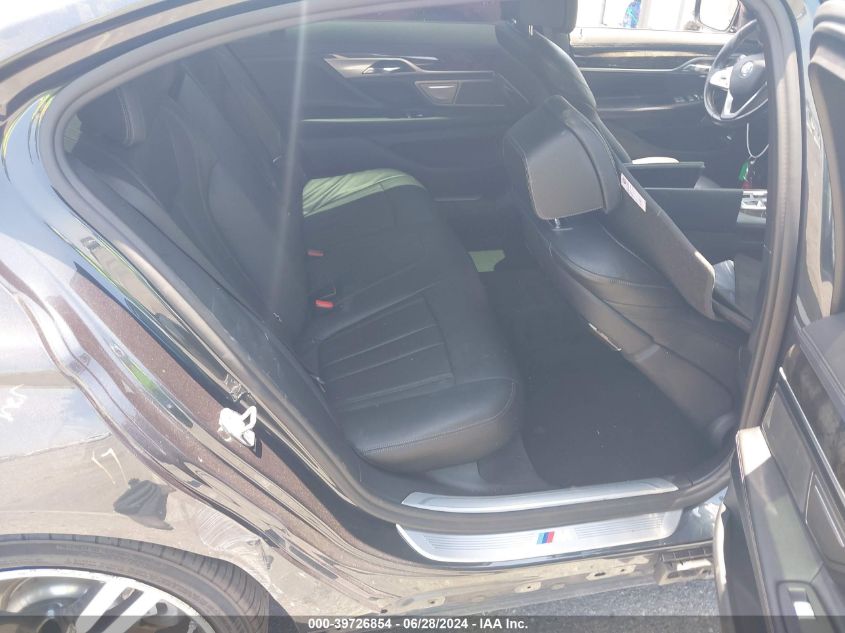 2019 BMW 740I I VIN: WBA7E2C54KB454369 Lot: 39726854