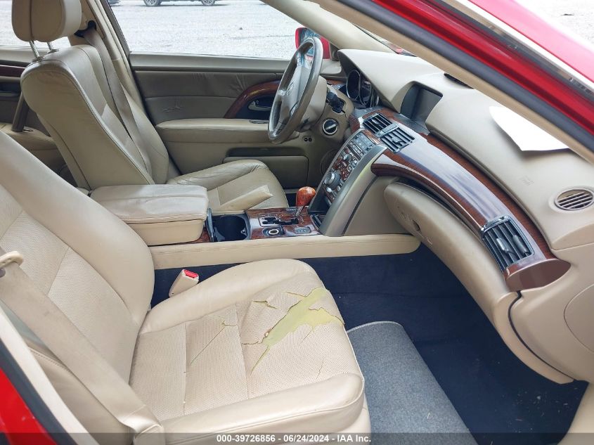 2008 Acura Rl 3.5 VIN: JH4KB16648C001522 Lot: 39726856