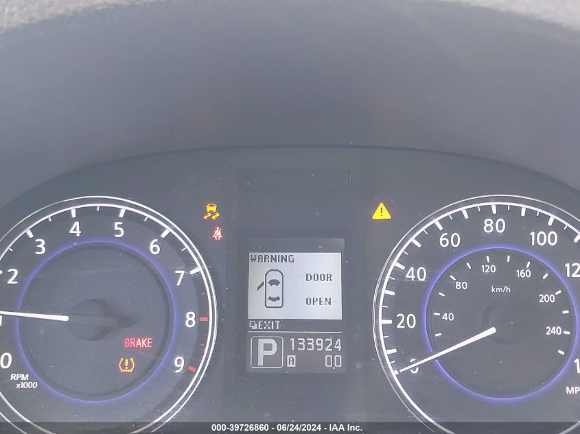 2012 Infiniti G37 Journey VIN: JN1CV6AP3CM627594 Lot: 39726860