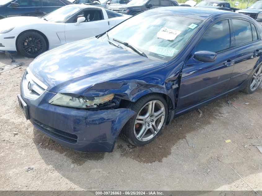 2006 Acura Tl VIN: 19UUA66246A002865 Lot: 39726863