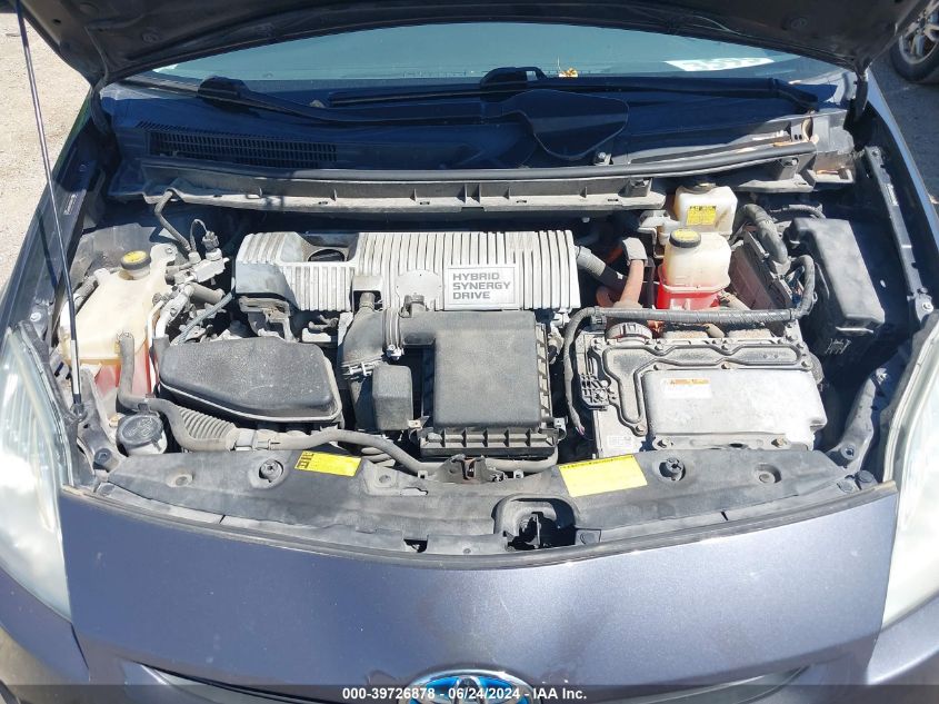 2011 Toyota Prius Four VIN: JTDKN3DU2B0299518 Lot: 39726878