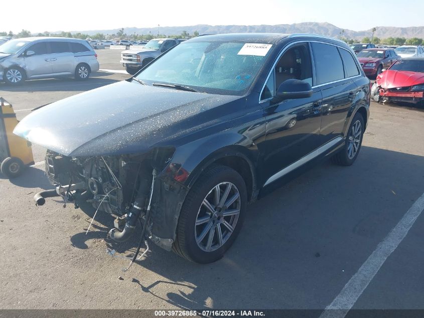 2018 Audi Q7 Premium Plus VIN: WA1LHAF72JD037149 Lot: 39726885