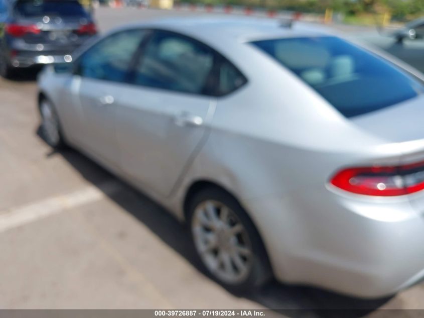 2013 Dodge Dart Sxt VIN: 1C3CDFBA9DD104340 Lot: 39726887