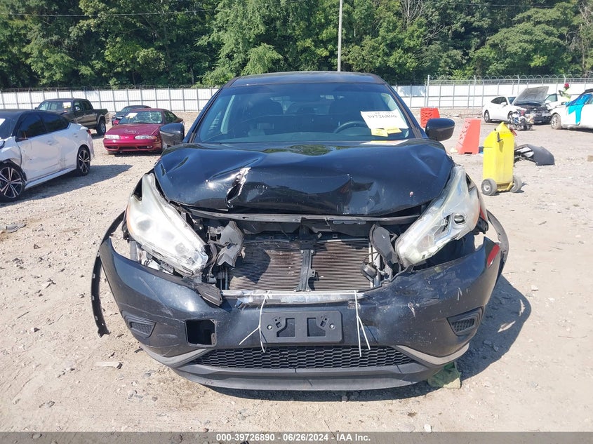 2016 Nissan Murano S/Sl/Sv/Platinum VIN: 5N1AZ2MG8GN146250 Lot: 39726890