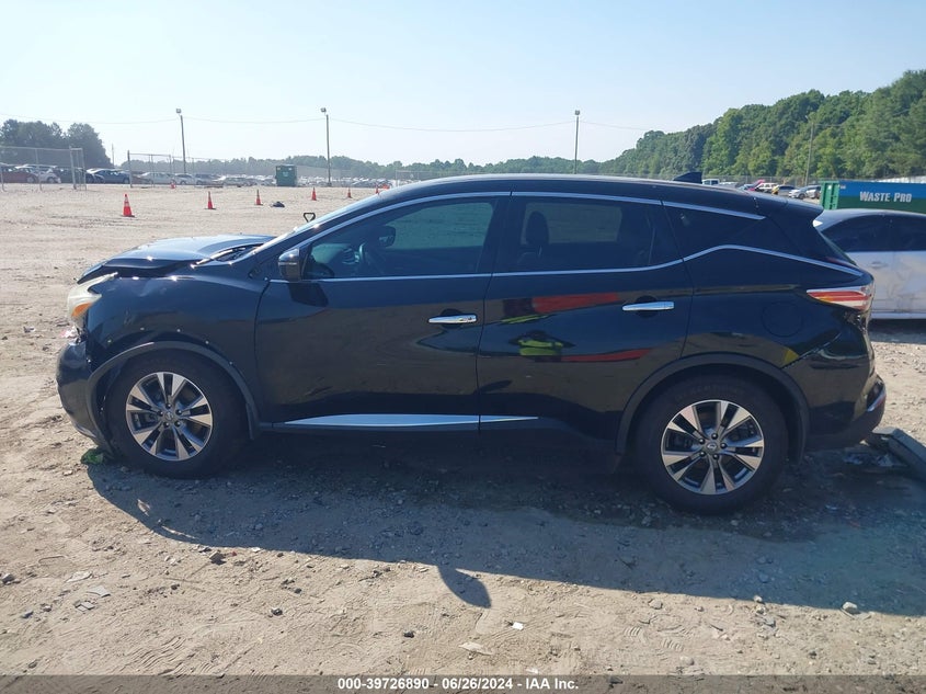 2016 Nissan Murano S/Sl/Sv/Platinum VIN: 5N1AZ2MG8GN146250 Lot: 39726890