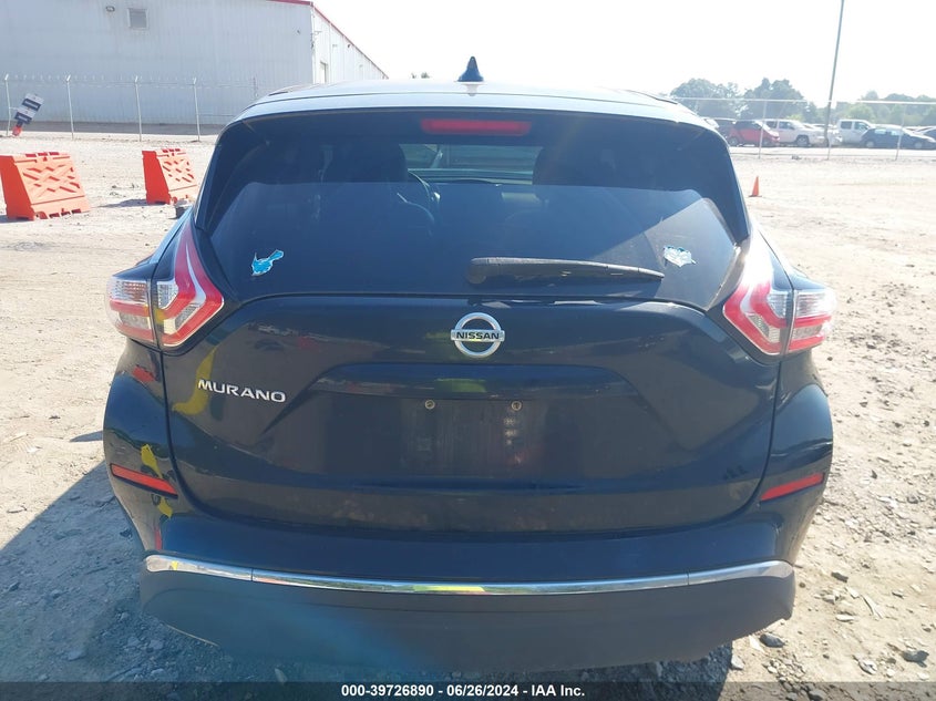 2016 Nissan Murano S/Sl/Sv/Platinum VIN: 5N1AZ2MG8GN146250 Lot: 39726890