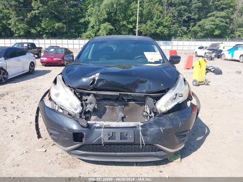 2016 Nissan Murano S/Sl/Sv/Platinum VIN: 5N1AZ2MG8GN146250 Lot: 39726890