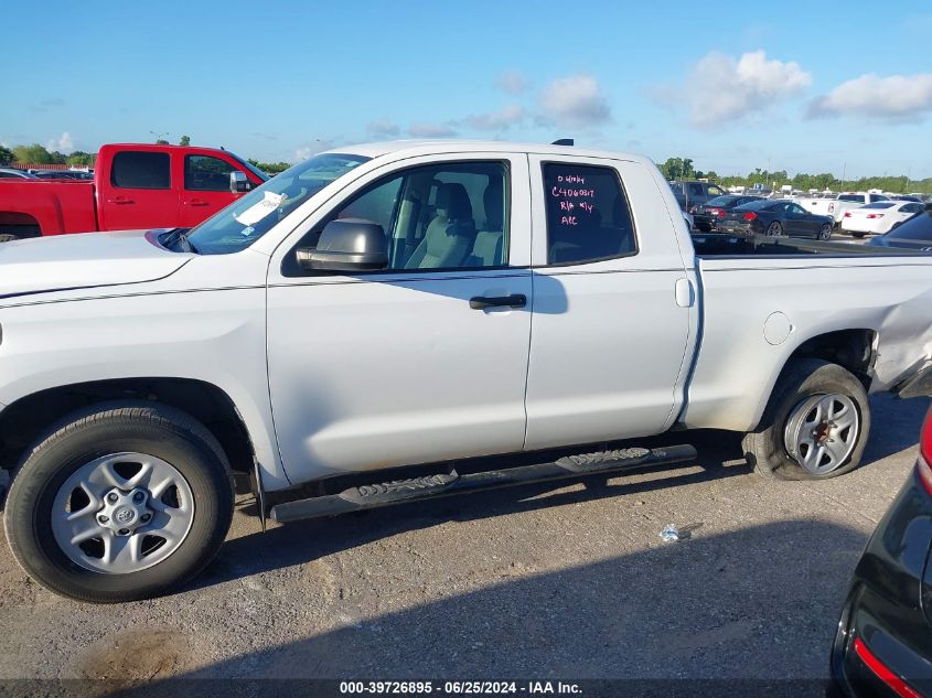 2020 Toyota Tundra Double Cab Sr/Sr5 VIN: 5TFRY5F14LX267294 Lot: 39726895