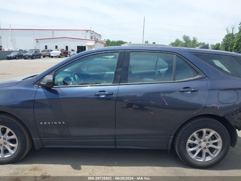 2018 Chevrolet Equinox Ls VIN: 3GNAXHEV5JL402563 Lot: 39726902