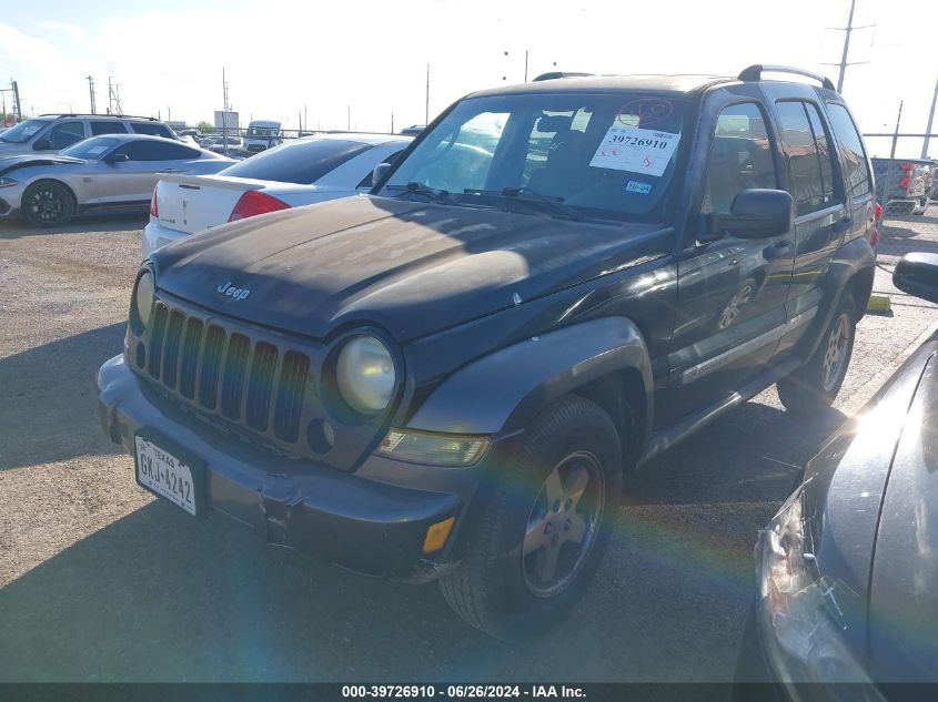 2006 Jeep Liberty Sport VIN: 1J4GK48K96W174879 Lot: 39726910