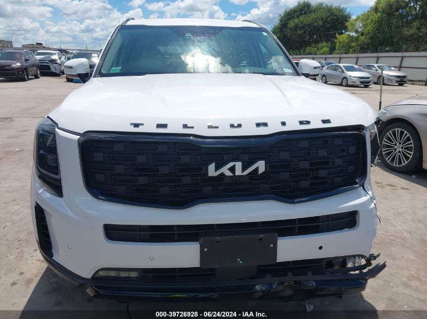 2022 Kia Telluride Sx VIN: 5XYP5DHC9NG283831 Lot: 39726928