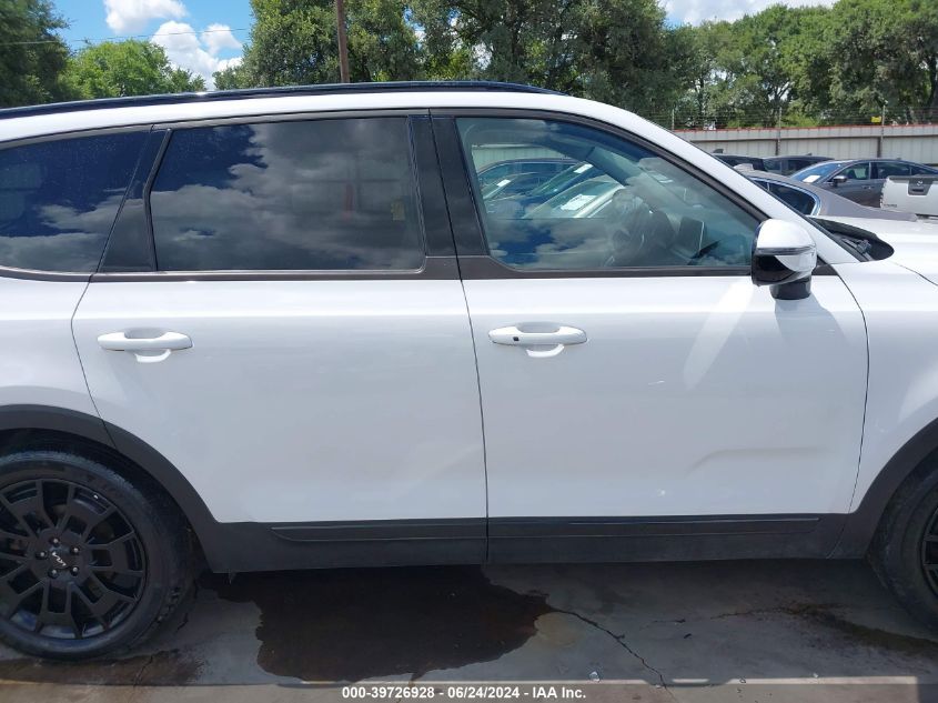 2022 Kia Telluride Sx VIN: 5XYP5DHC9NG283831 Lot: 39726928