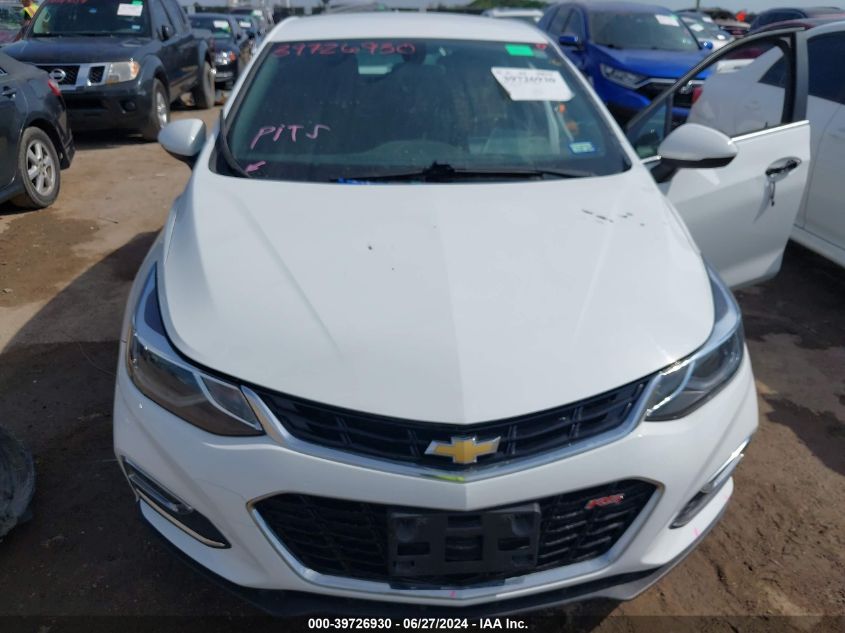 2017 Chevrolet Cruze Lt Auto VIN: 3G1BE6SM1HS553265 Lot: 39726930