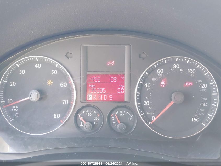 2007 Volkswagen Jetta 2.5 VIN: 3VWRF71K87M125184 Lot: 39726966