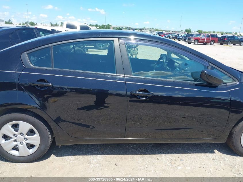 2018 Kia Forte Lx VIN: 3KPFK4A79JE229812 Lot: 39726965