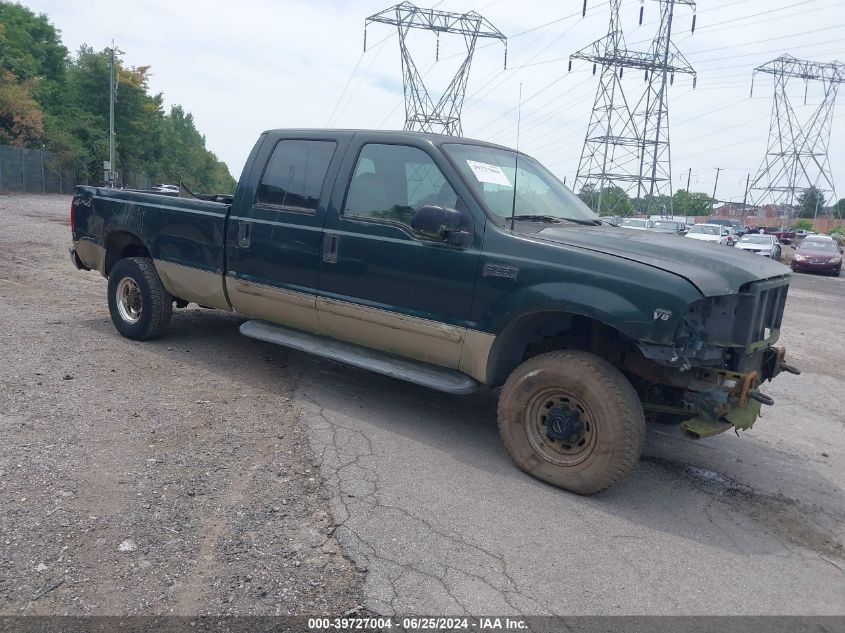 1FTNW21L01EC11566 | 2001 FORD F-250