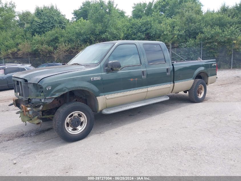 1FTNW21L01EC11566 | 2001 FORD F-250