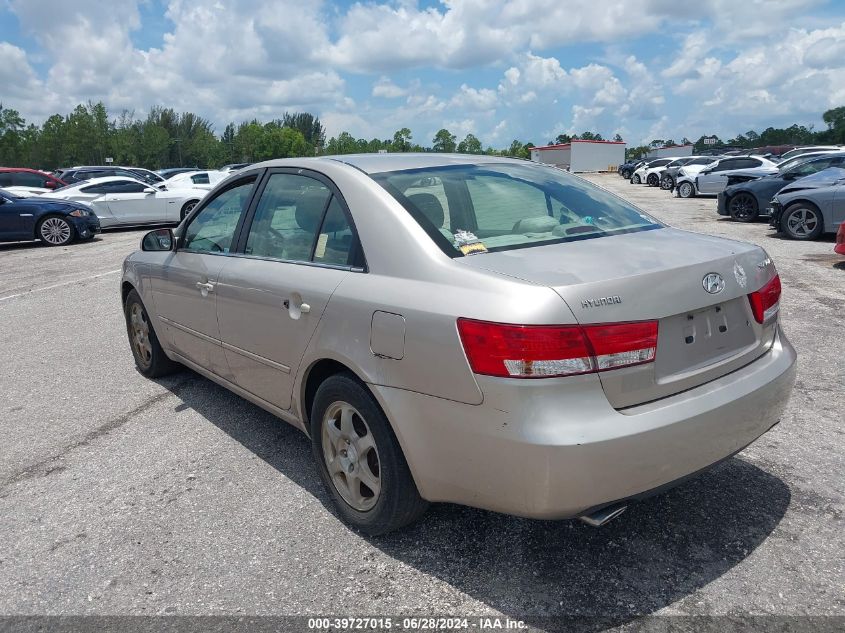 5NPEU46FX6H105010 | 2006 HYUNDAI SONATA