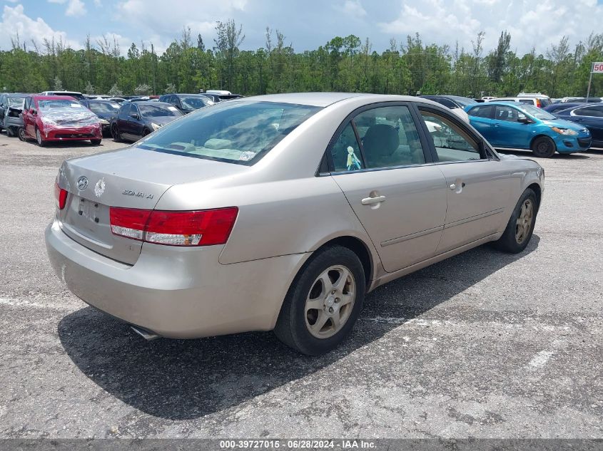 5NPEU46FX6H105010 | 2006 HYUNDAI SONATA