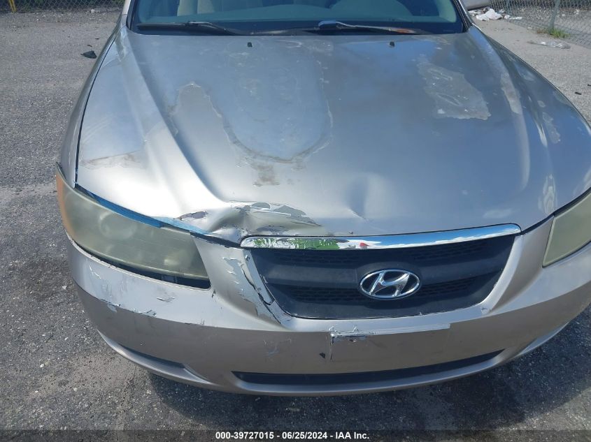 5NPEU46FX6H105010 | 2006 HYUNDAI SONATA