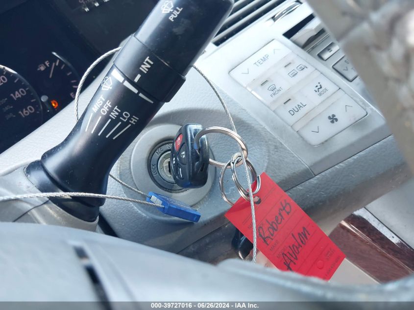 2008 Toyota Avalon Xls VIN: 4T1BK36B98U313125 Lot: 39727016