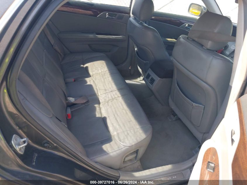 2008 Toyota Avalon Xls VIN: 4T1BK36B98U313125 Lot: 39727016