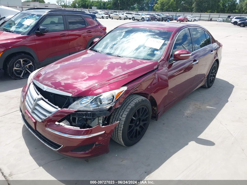 2013 Hyundai Genesis 3.8 VIN: KMHGC4DD5DU209559 Lot: 39727023