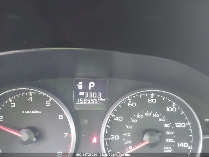 2014 Subaru Outback 2.5I VIN: 4S4BRBAC3E3218759 Lot: 39727034