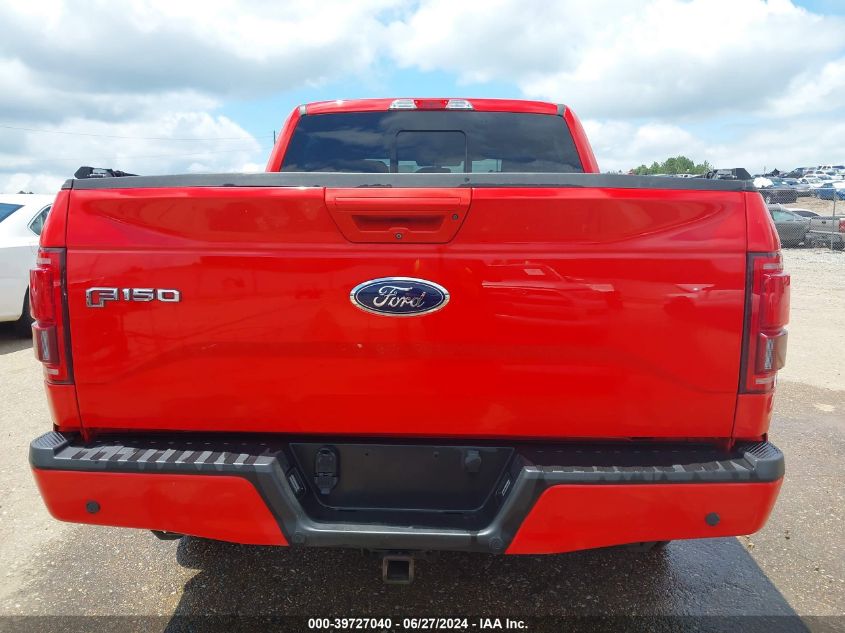 2017 Ford F-150 Lariat VIN: 1FTEW1EG2HKD24695 Lot: 39727040