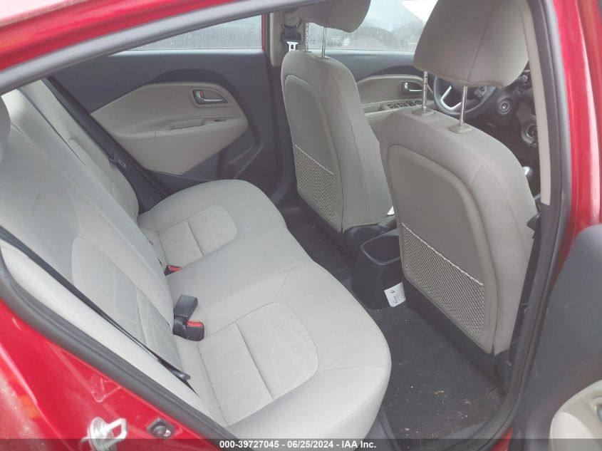 2014 Kia Rio Lx VIN: KNADM4A35E6323922 Lot: 39727045