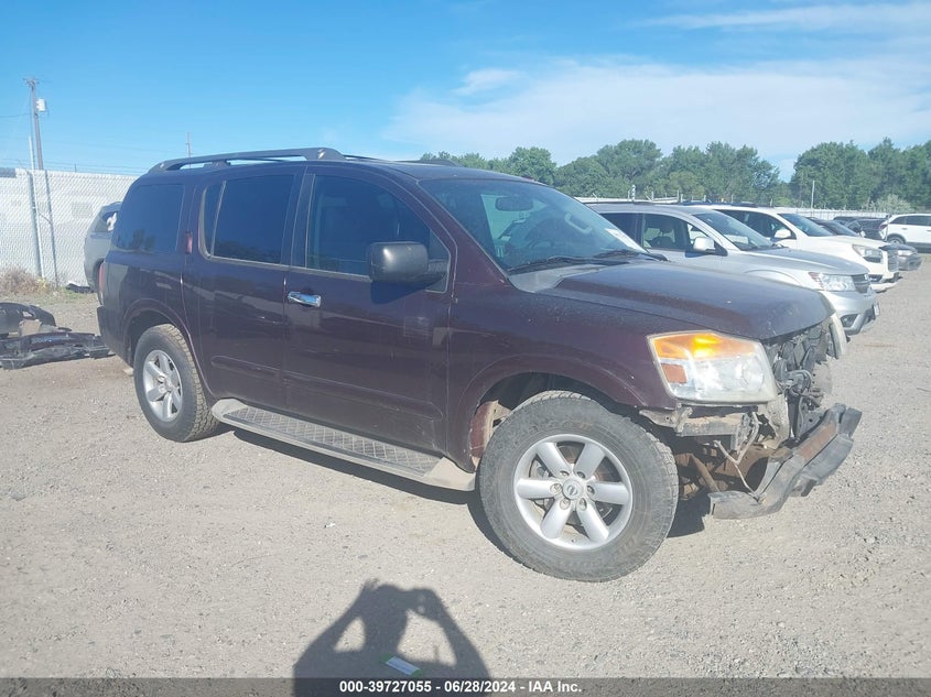 2013 Nissan Armada Sv VIN: 5N1AA0ND3DN611612 Lot: 39727055