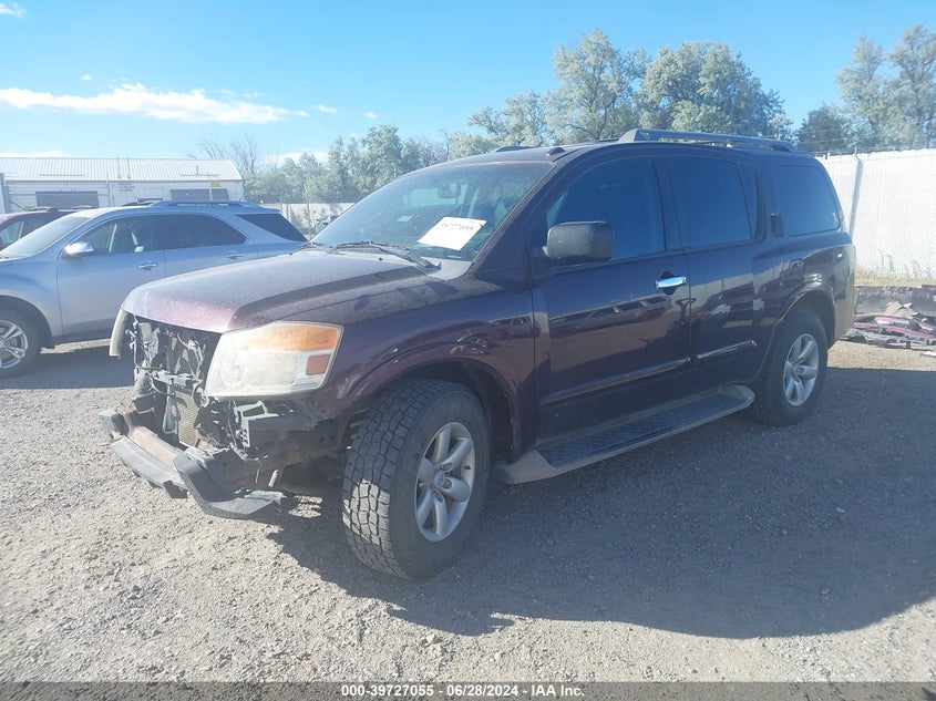 2013 Nissan Armada Sv VIN: 5N1AA0ND3DN611612 Lot: 39727055