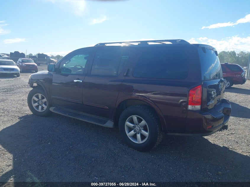 2013 Nissan Armada Sv VIN: 5N1AA0ND3DN611612 Lot: 39727055