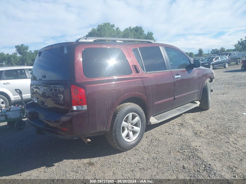 2013 Nissan Armada Sv VIN: 5N1AA0ND3DN611612 Lot: 39727055