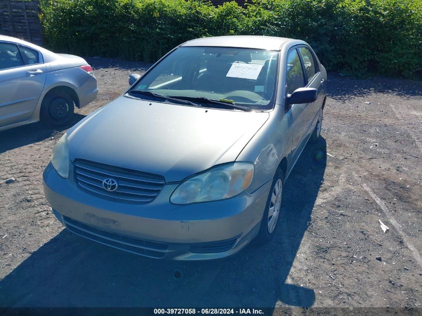 2004 Toyota Corolla Ce/Le/S VIN: 2T1BR32E34C288892 Lot: 39727058