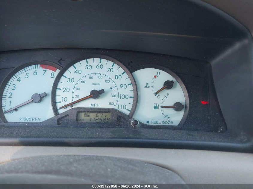 2004 Toyota Corolla Ce/Le/S VIN: 2T1BR32E34C288892 Lot: 39727058