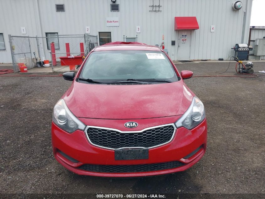 2016 Kia Forte Lx VIN: KNAFK4A64G5588705 Lot: 39727070