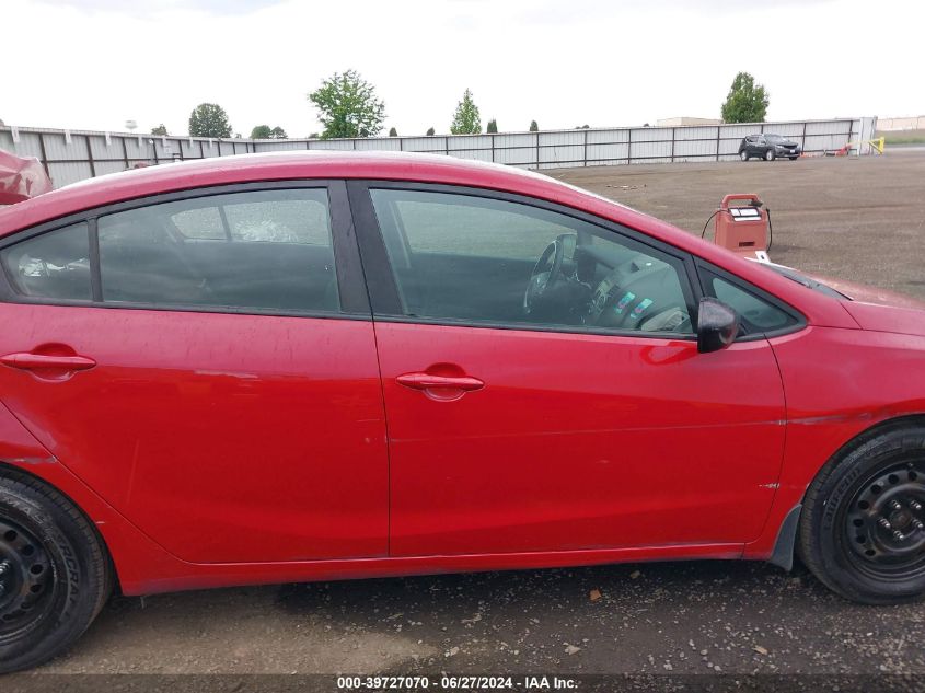 2016 Kia Forte Lx VIN: KNAFK4A64G5588705 Lot: 39727070