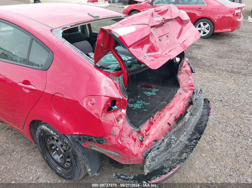 2016 Kia Forte Lx VIN: KNAFK4A64G5588705 Lot: 39727070