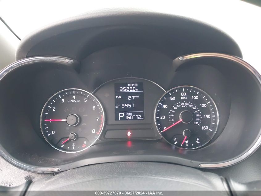 2016 Kia Forte Lx VIN: KNAFK4A64G5588705 Lot: 39727070