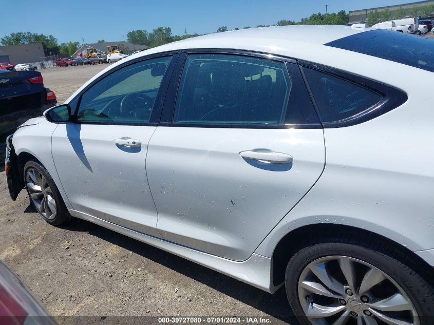 2016 Chrysler 200 S VIN: 1C3CCCBB4GN114167 Lot: 39727080